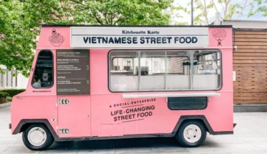 【英語フレーズ】キッチンカーの言い方（food truck）